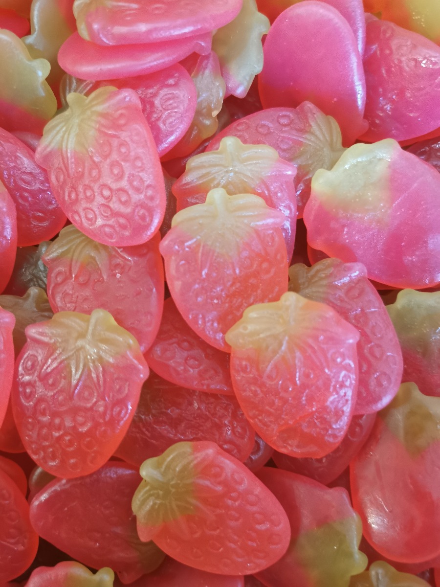 Giant Strawberry, V-VG-DF. – Pick N Mix Sweets UK